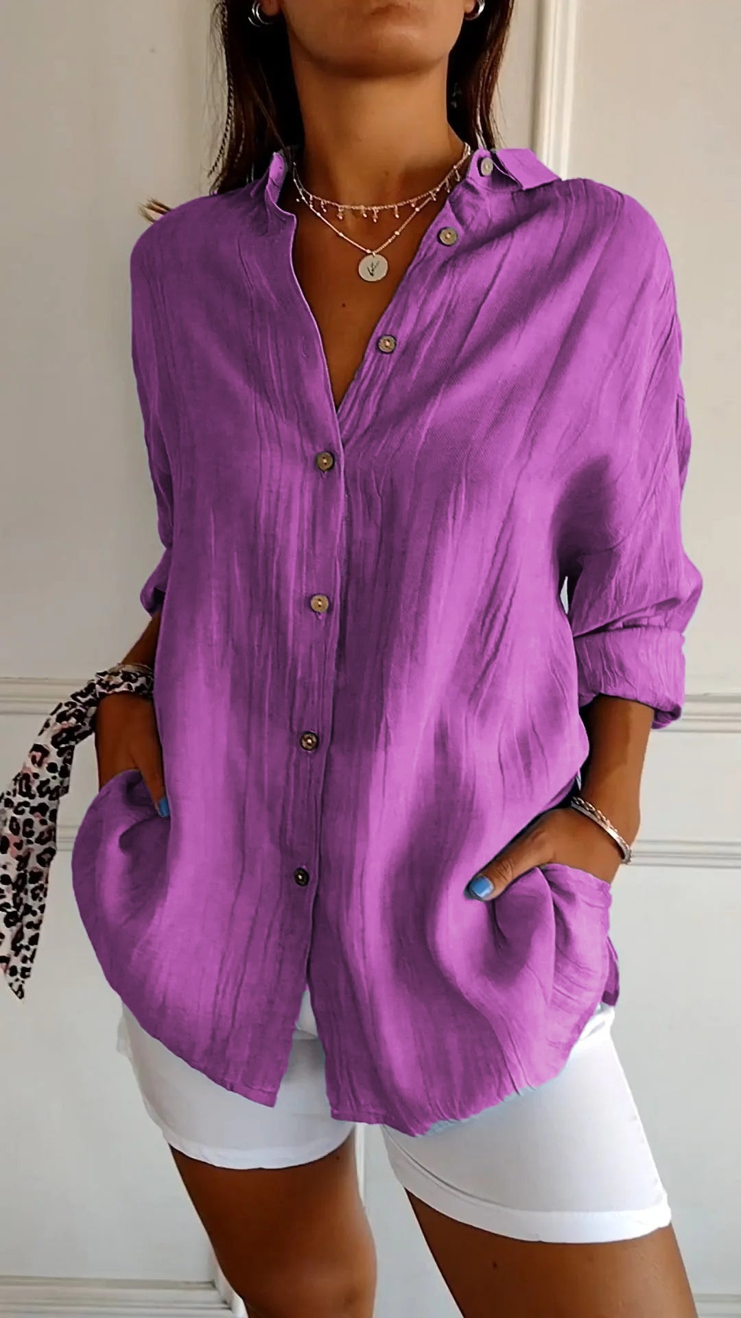 Elegant Oversized Blouse