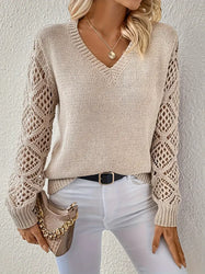 Elegant Hollow Sweater