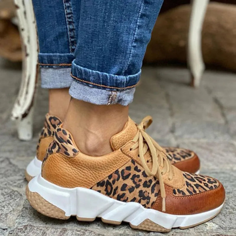 Comfortable Leopard Sneakers