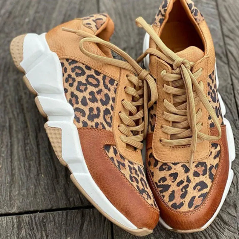 Comfortable Leopard Sneakers