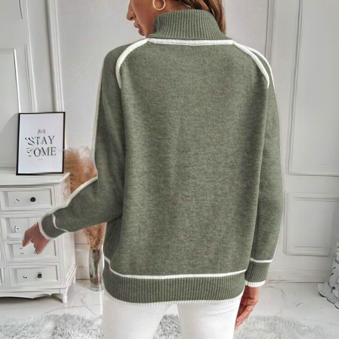 Stylish Green Sweater