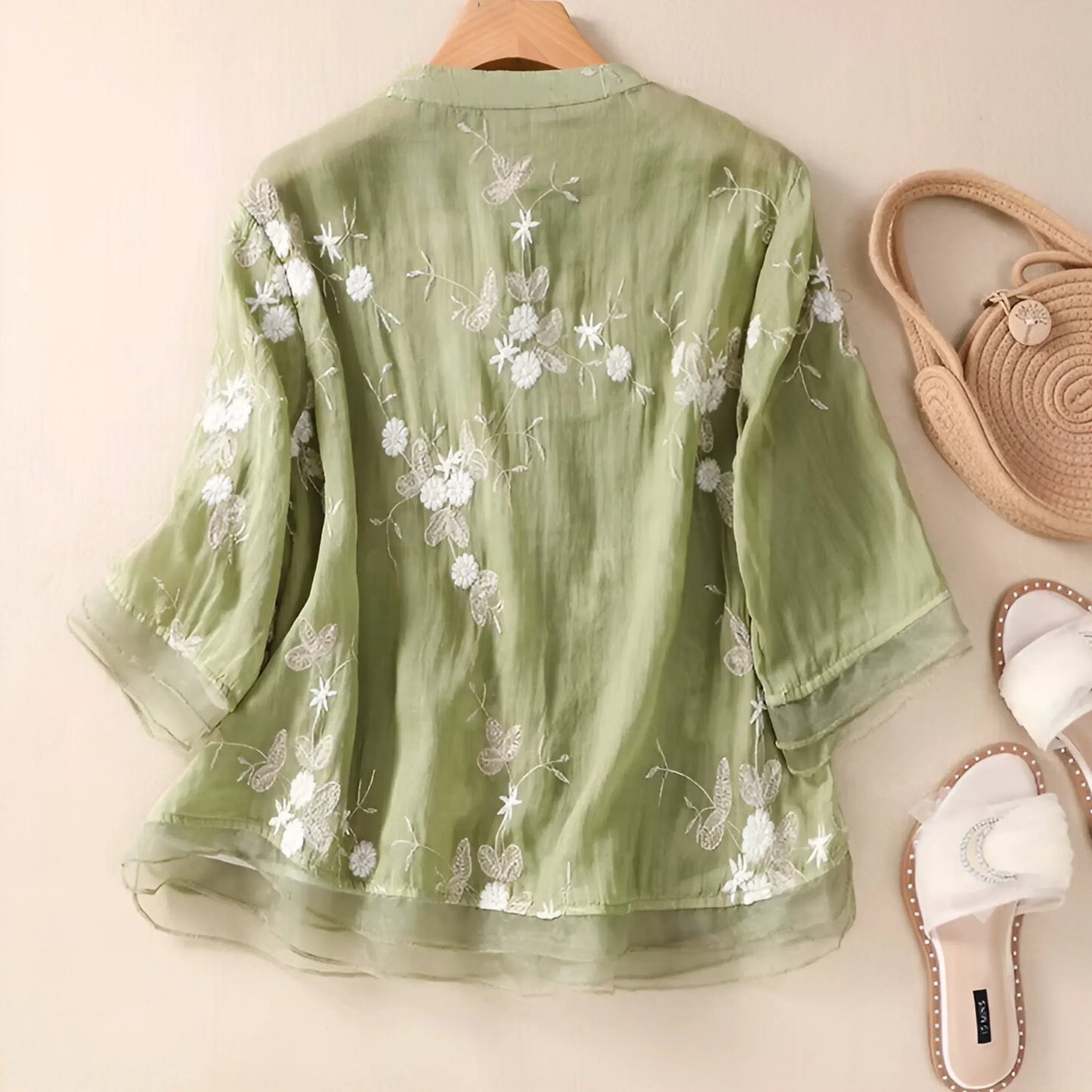 Floral Button Blouse