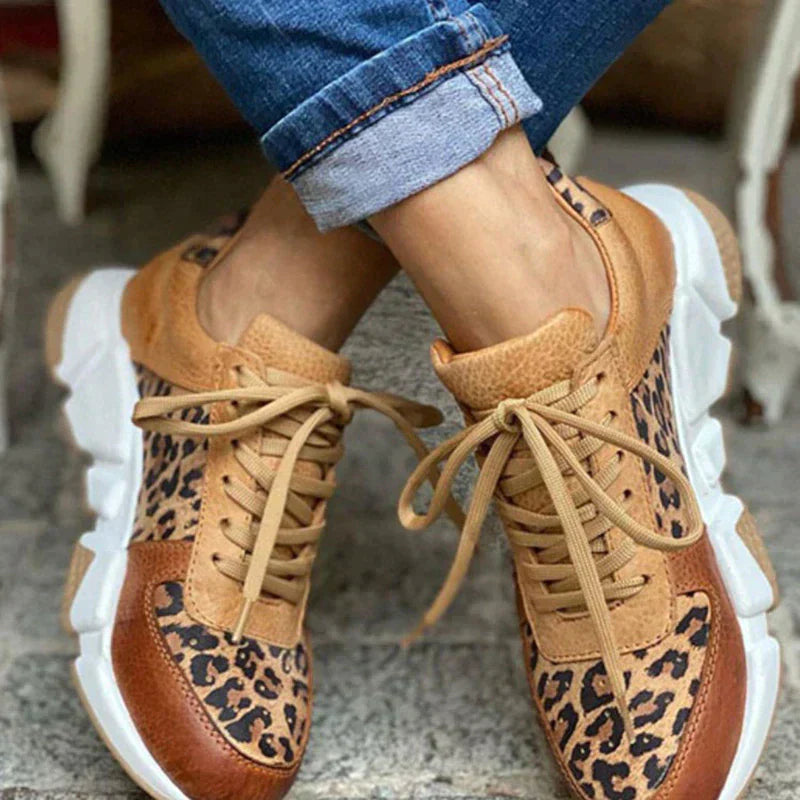 Comfortable Leopard Sneakers