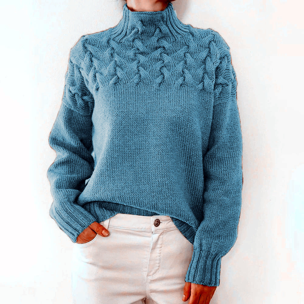 High Collar Sweater