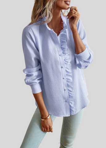 Elegant Ruffle Blouse