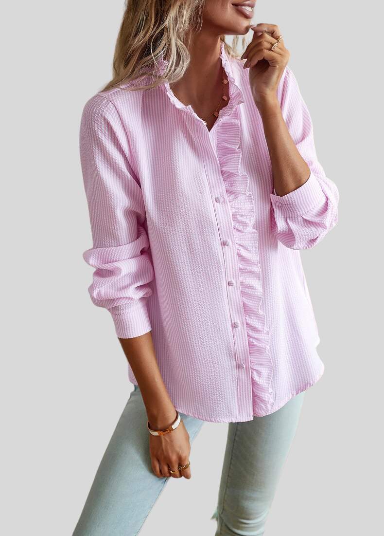 Elegant Ruffle Blouse