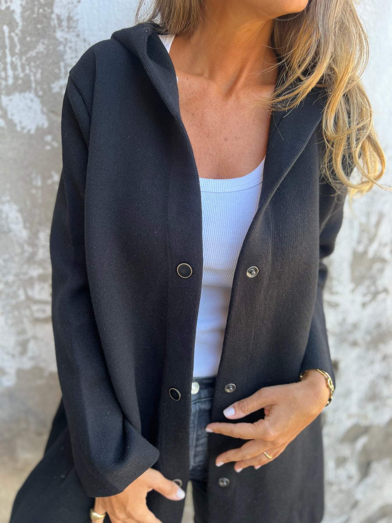 Classic Hooded Blazer