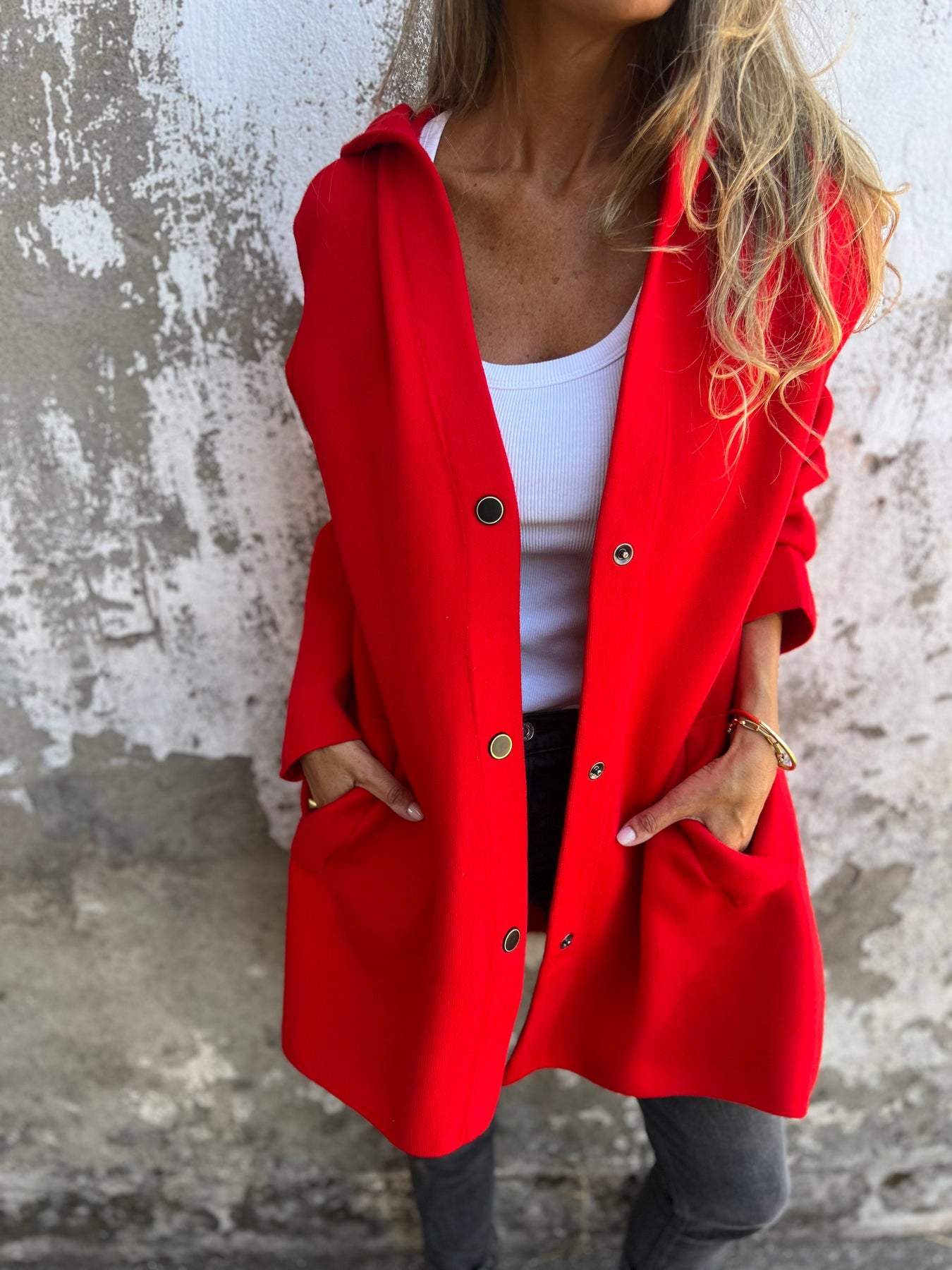 Classic Hooded Blazer