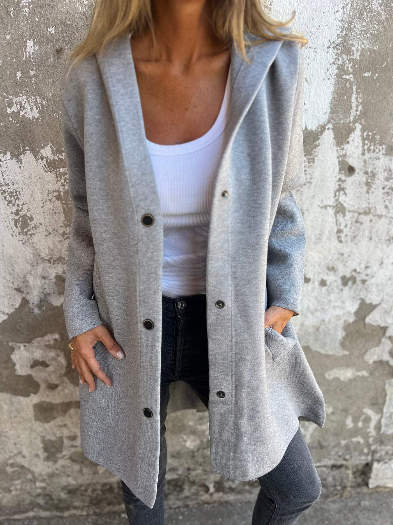 Classic Hooded Blazer