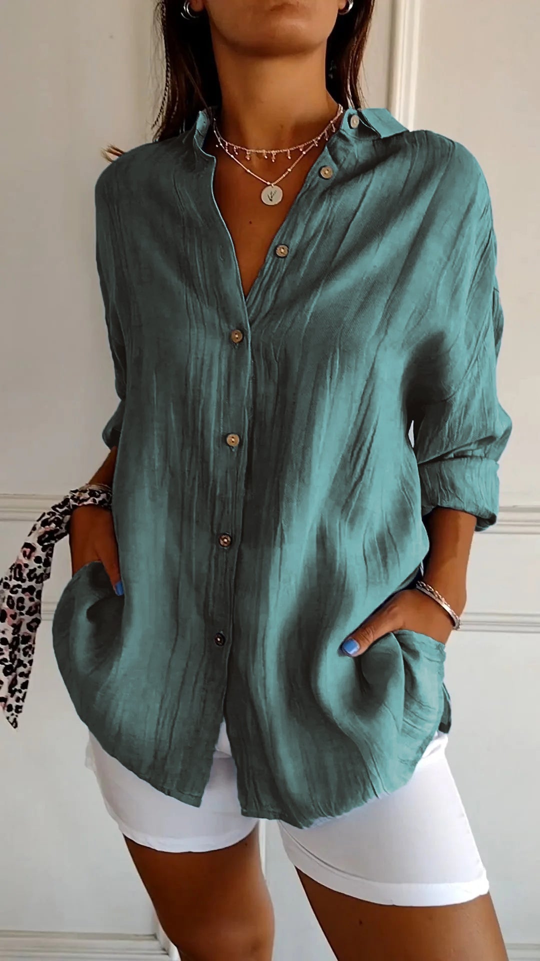 Elegant Oversized Blouse